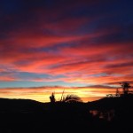 View from a Florianopolis host family's home 