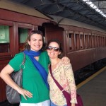 PFP coordinators take a ride on "Maria Fumaça," a steam locomotive in São João del-Rei